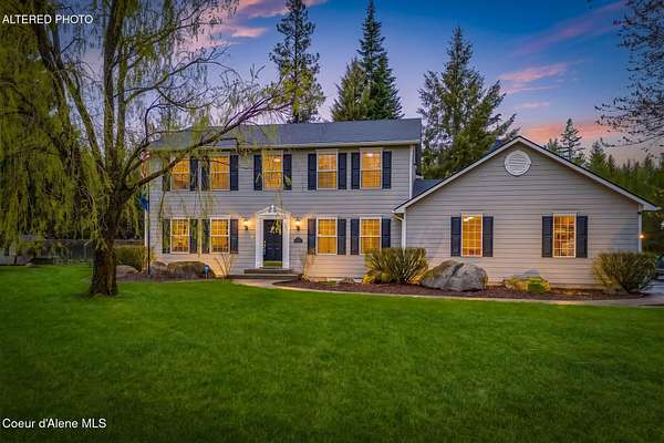 4.82 Acres of Land with Home for Sale in Rathdrum, Idaho