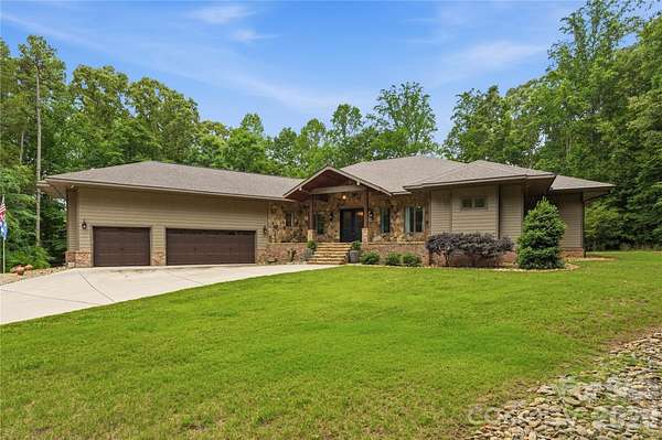 12.4 Acres of Recreational Land with Home for Sale in Davidson, North Carolina