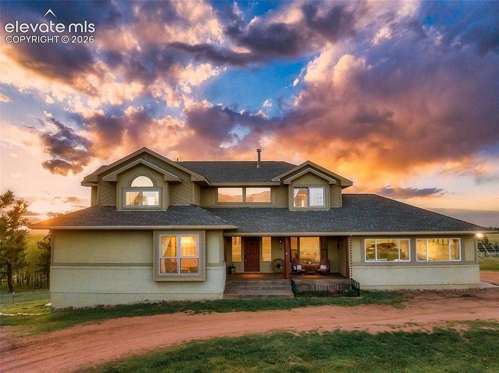 35.2 Acres of Land with Home for Sale in Divide, Colorado