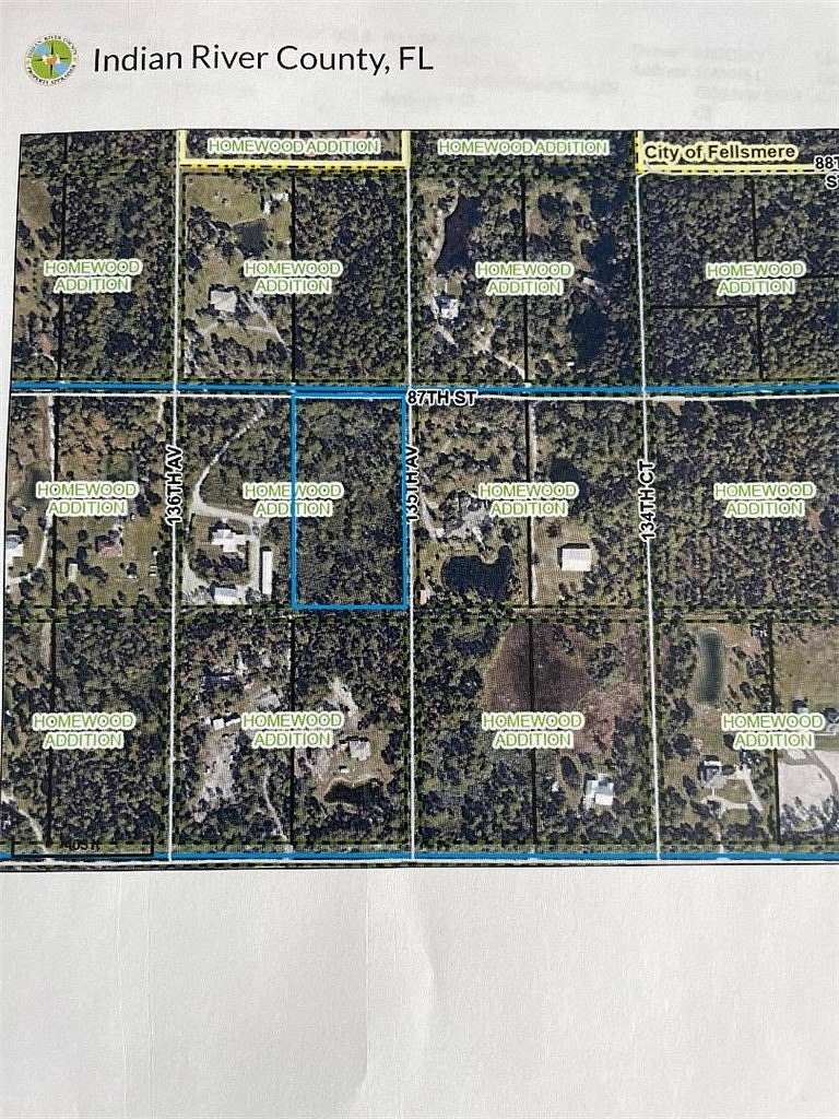 4.52 Acres of Residential Land for Sale in Fellsmere, Florida