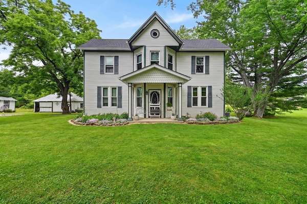 20.2 Acres of Land with Home for Sale in Milan, Indiana