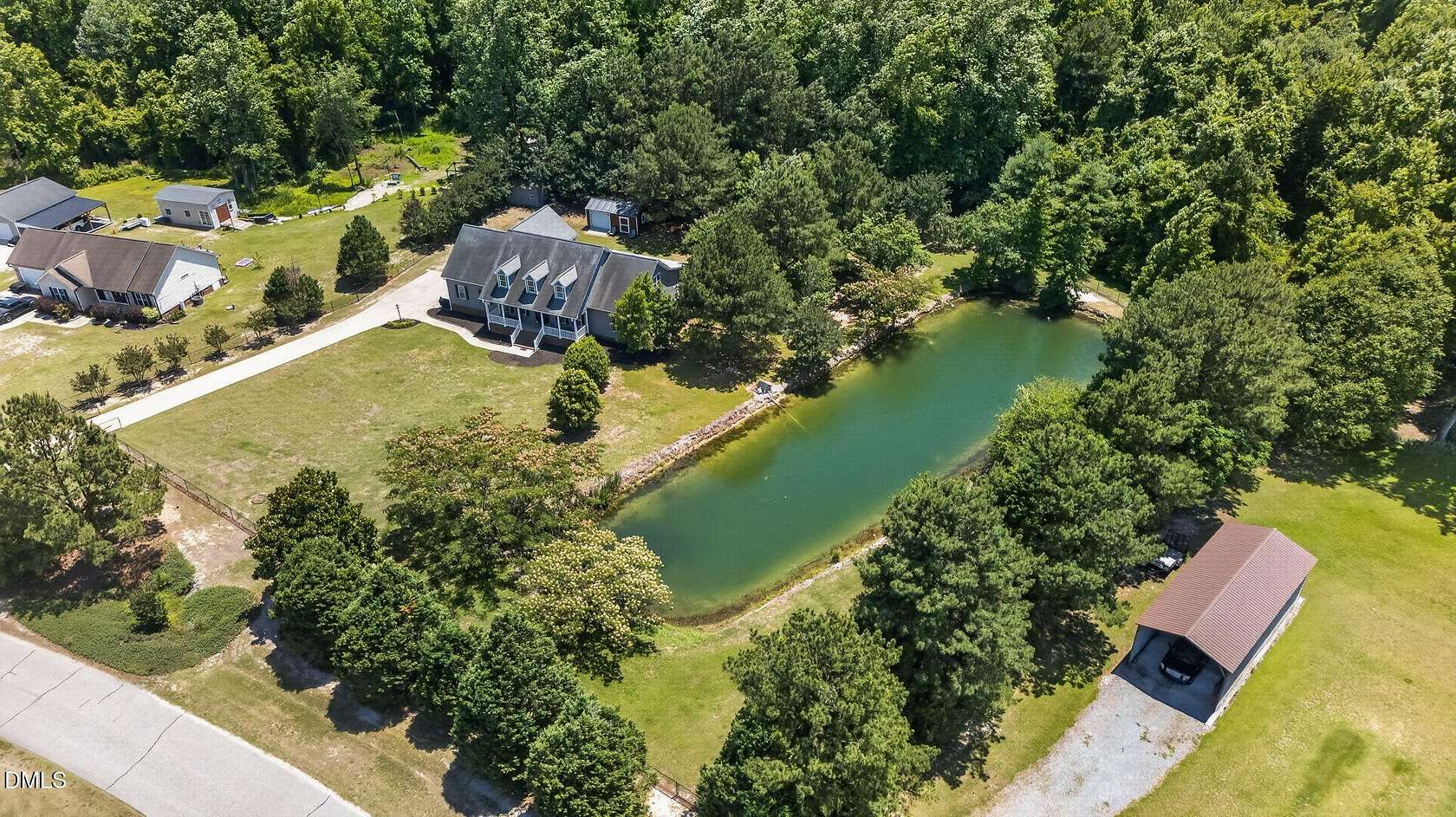 5 Acres of Land with Home for Sale in Smithfield, North Carolina