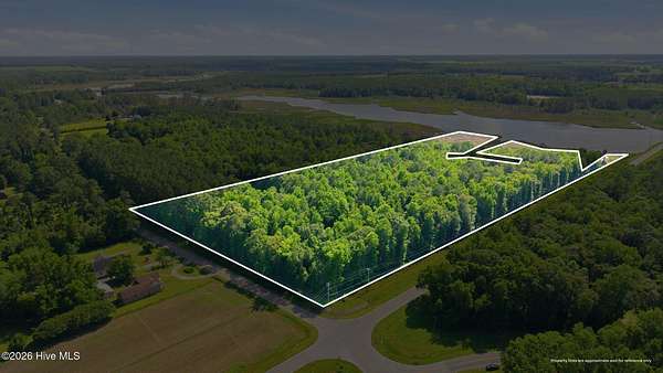 22.9 Acres of Recreational & Residential Land for Sale in Aurora, North Carolina