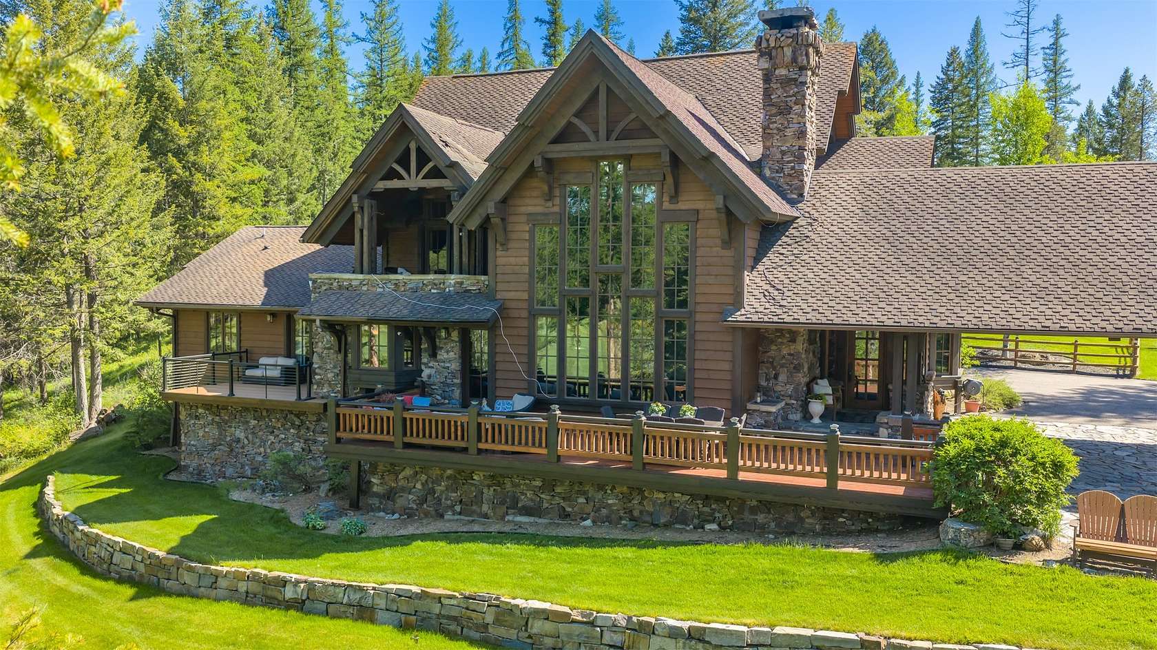 20 Acres of Land with Home for Sale in Whitefish, Montana