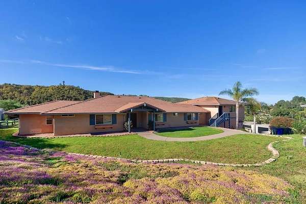 1.5 Acres of Land with Home for Sale in Vista, California