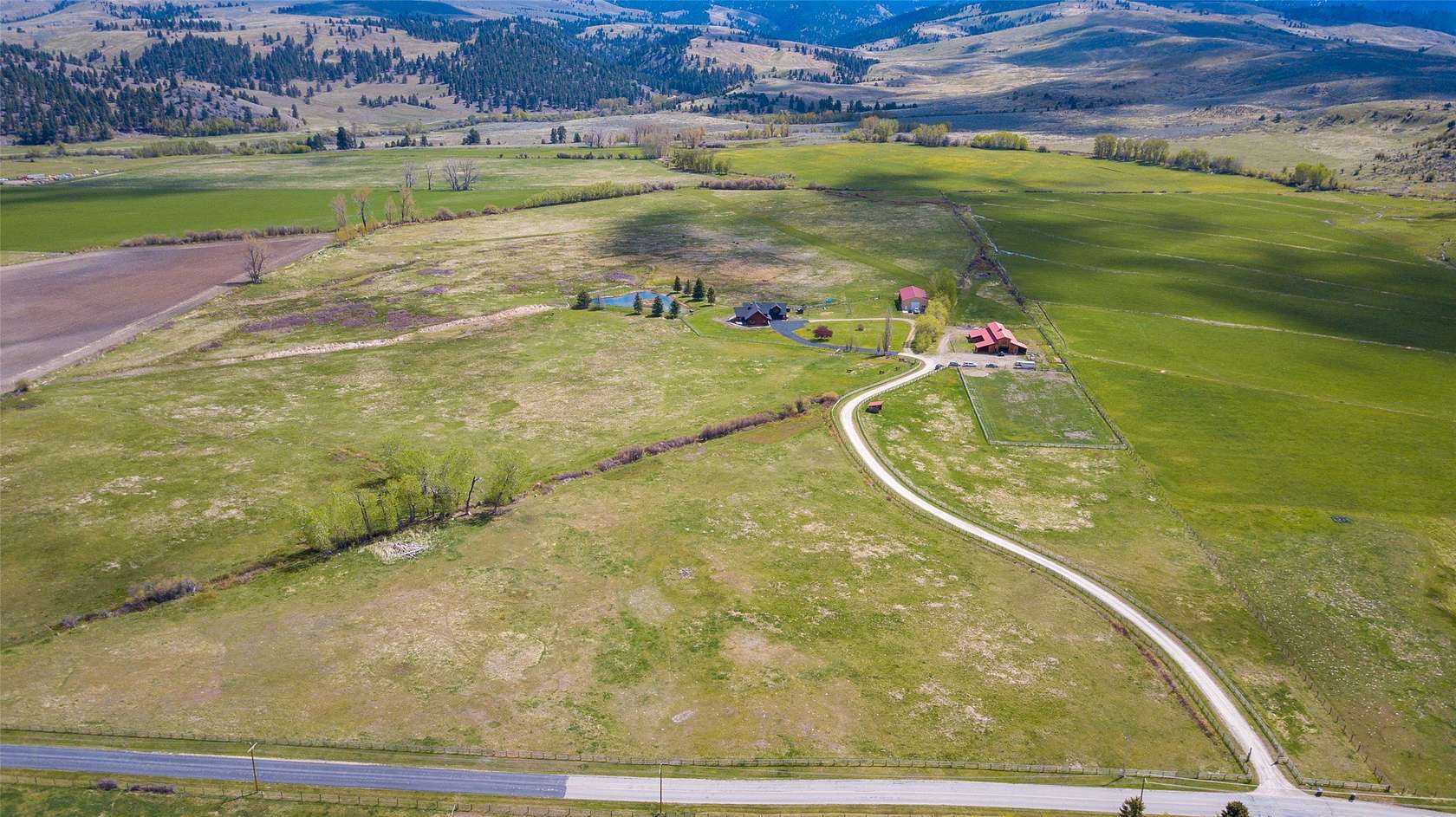 76.5 Acres of Land with Home for Sale in Hamilton, Montana