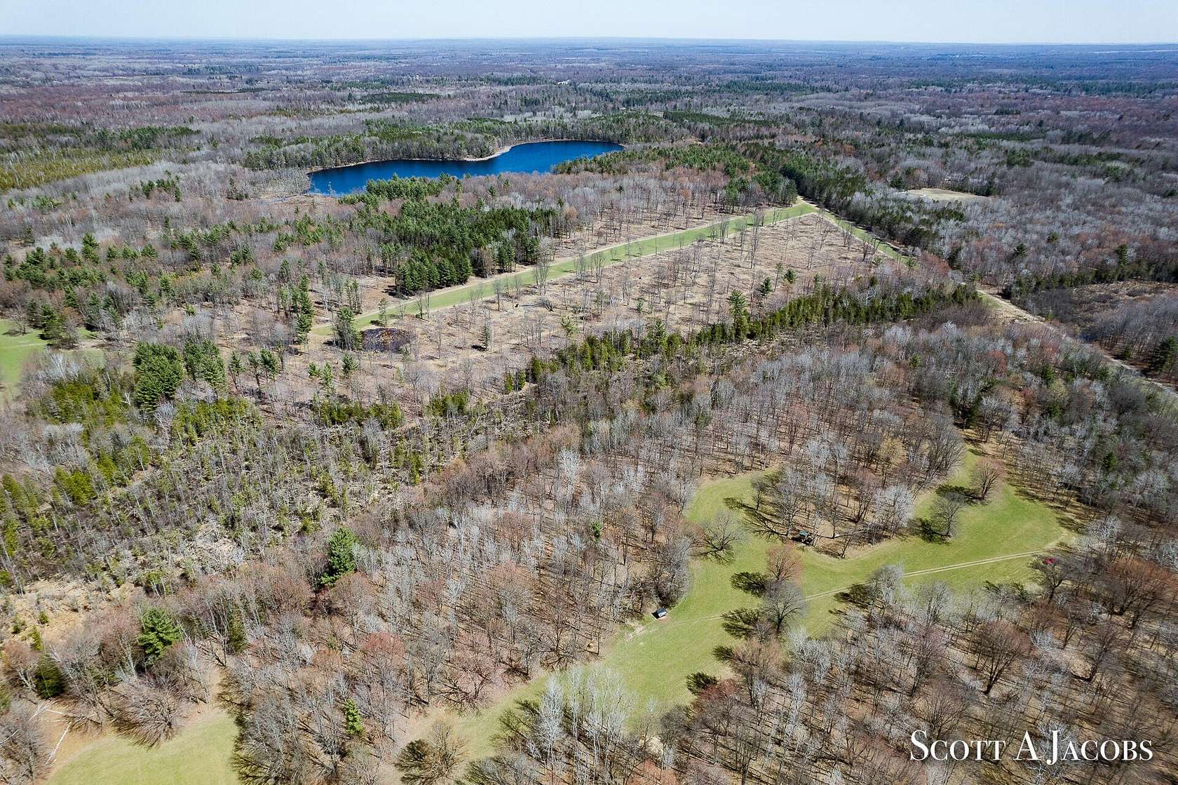 842 Acres of Land with Home for Sale in Sears, Michigan