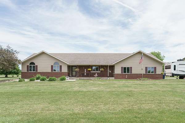 10 Acres of Land with Home for Sale in Juneau, Wisconsin