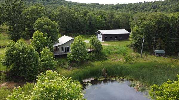 60 Acres of Recreational Land with Home for Sale in Marble Falls Township, Arkansas