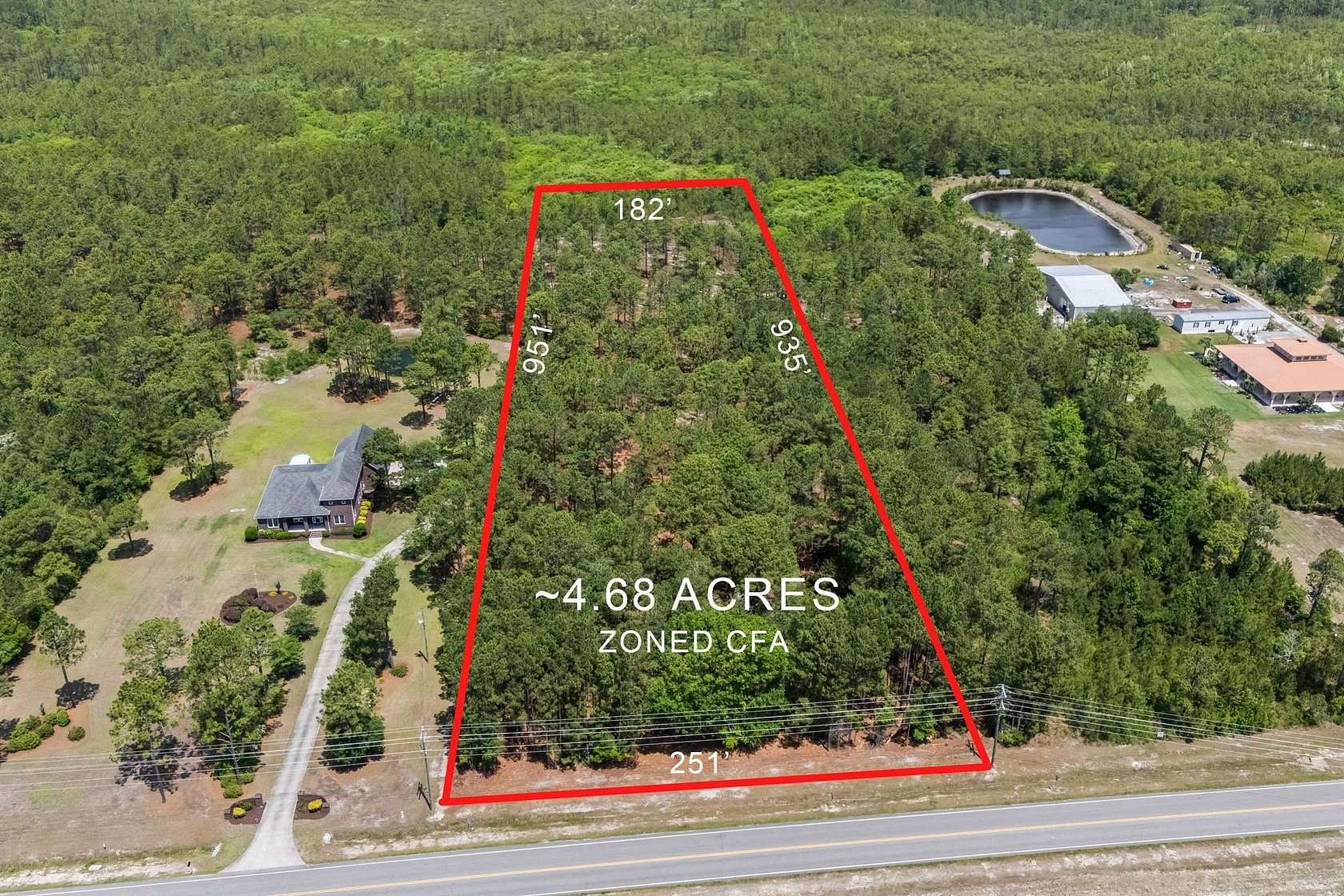 4.68 Acres of Mixed-Use Land for Sale in Longs, South Carolina