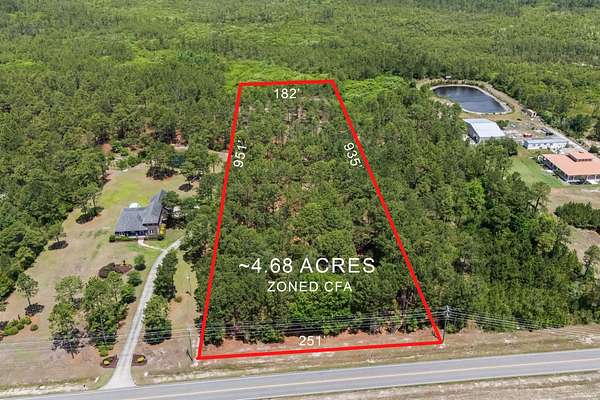 4.68 Acres of Mixed-Use Land for Sale in Longs, South Carolina
