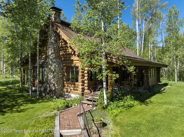 4.19 Acres of Land with Home for Sale in Victor, Idaho