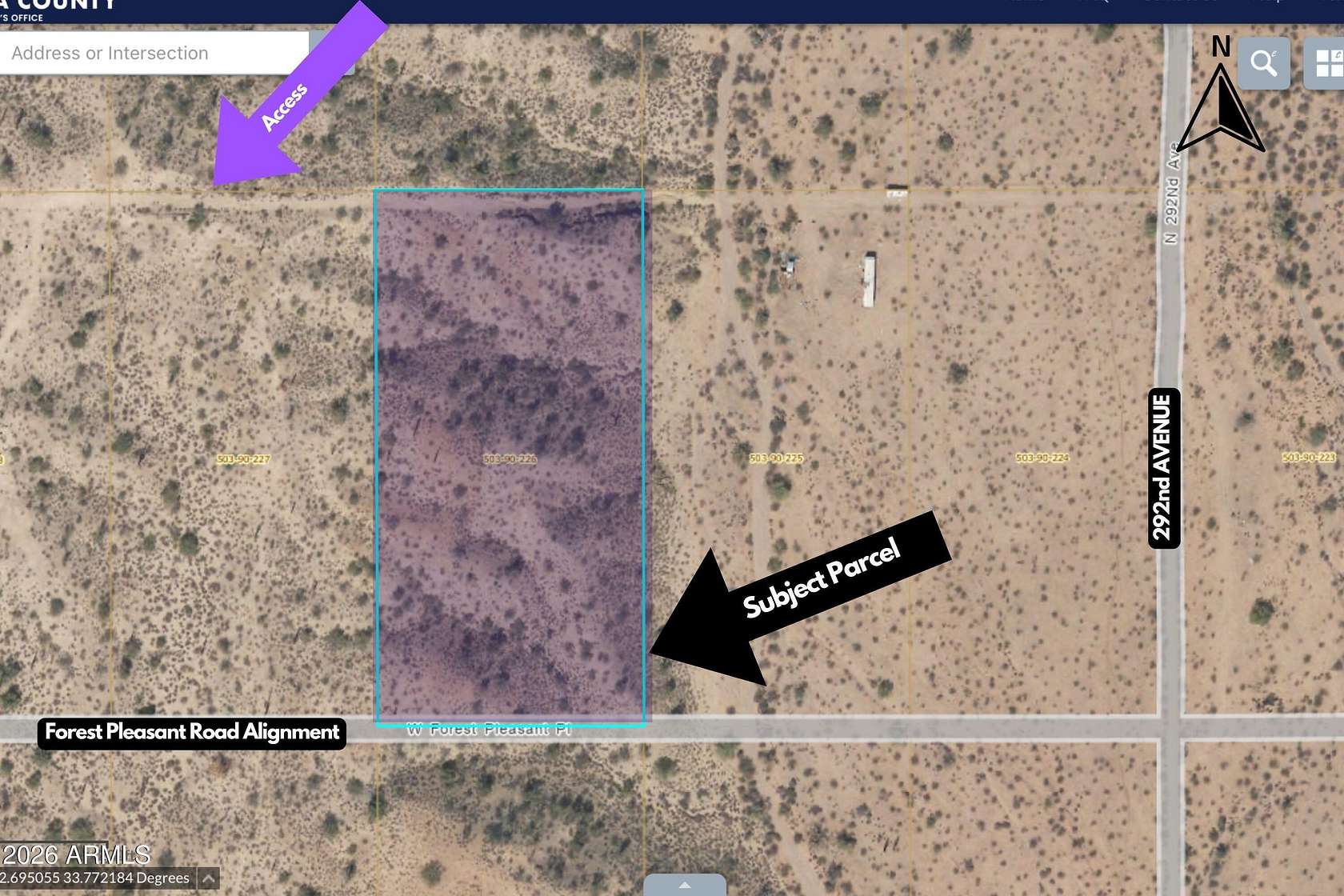 4.12 Acres of Land for Sale in Wittmann, Arizona