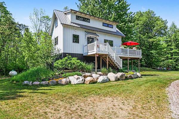 17 Acres of Recreational Land with Home for Sale in Hart, Michigan