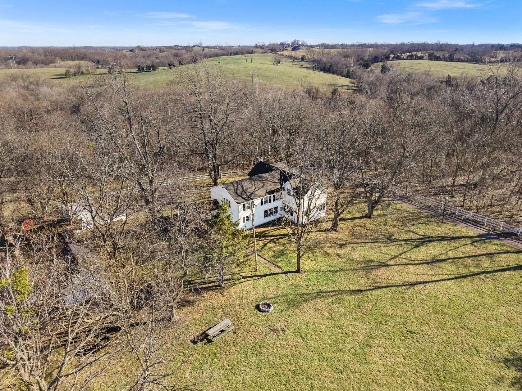 63 Acres of Agricultural Land with Home for Sale in Lancaster, Kentucky