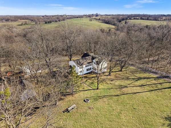 63 Acres of Agricultural Land with Home for Sale in Lancaster, Kentucky