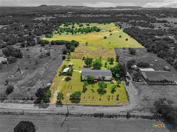 14.3 Acres of Land with Home for Sale in Killeen, Texas