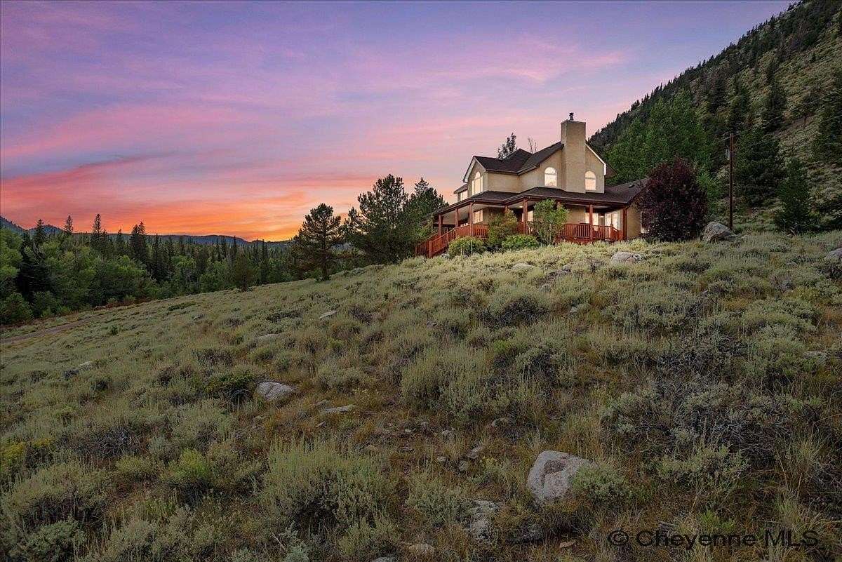 26 Acres of Recreational Land with Home for Sale in Centennial, Wyoming