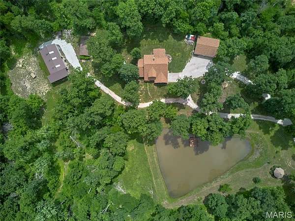 20.5 Acres of Agricultural Land with Home for Sale in Troy, Missouri