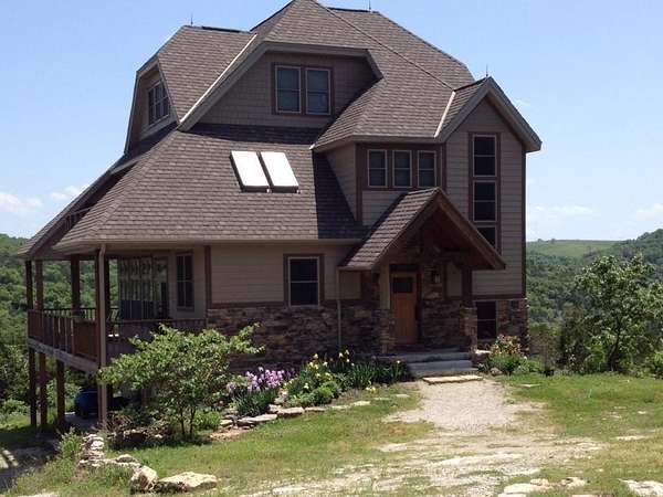 5 Acres of Land with Home for Sale in Blue Eye, Missouri