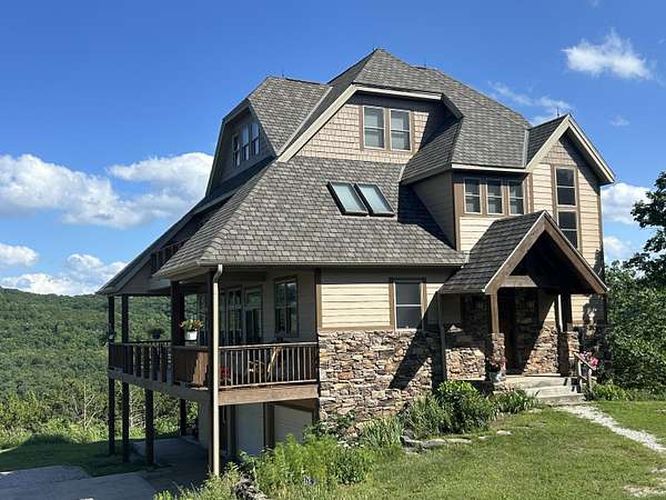 5 Acres of Land with Home for Sale in Blue Eye, Missouri