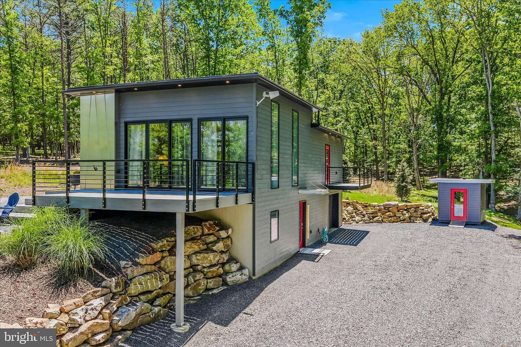 2.56 Acres of Land with Home for Sale in Berkeley Springs, West Virginia