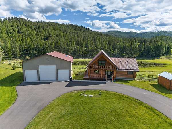 1.63 Acres of Land with Home for Sale in Kalispell, Montana