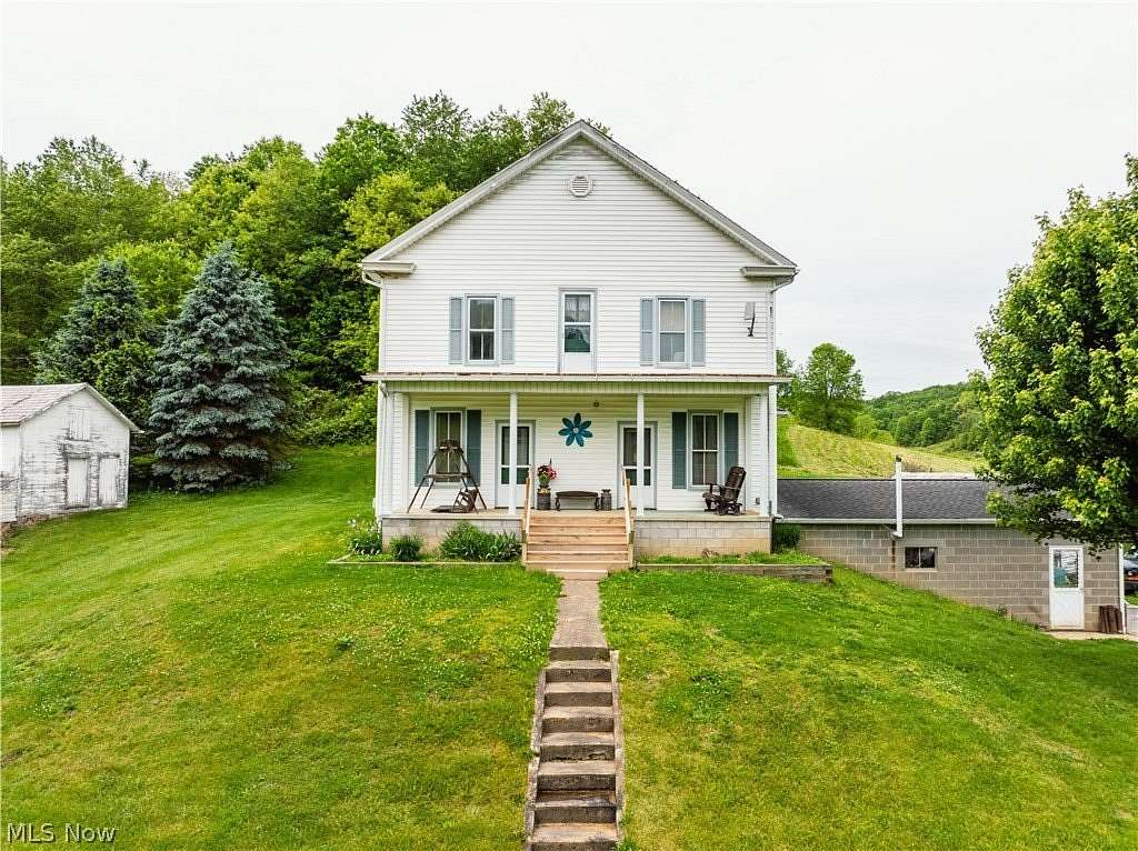 181 Acres of Land with Home for Auction in Uhrichsville, Ohio