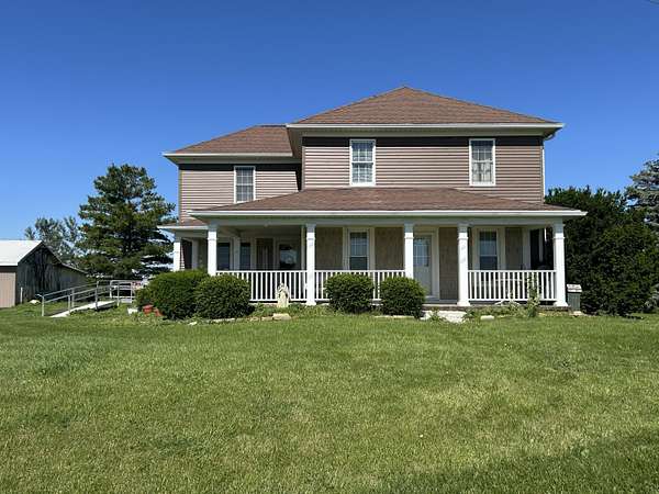 8.76 Acres of Land with Home for Auction in Rossburg, Ohio