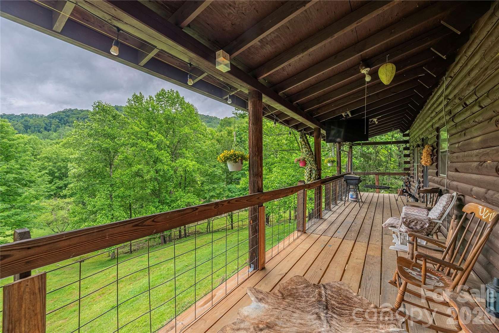 10.6 Acres of Land with Home for Sale in Clyde, North Carolina
