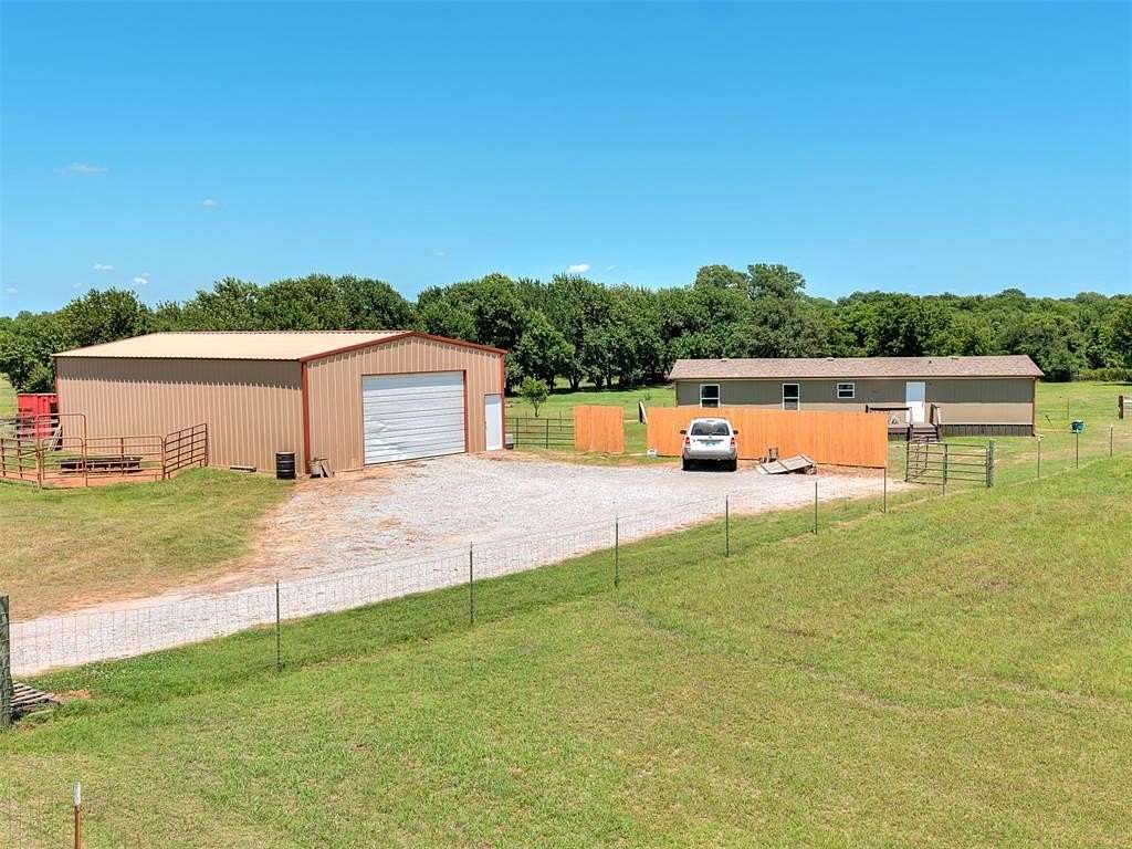 5.79 Acres of Land with Home for Sale in Newcastle, Oklahoma