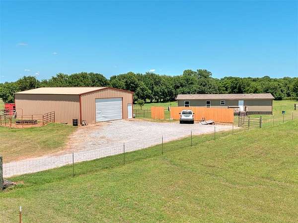 5.79 Acres of Land with Home for Sale in Newcastle, Oklahoma