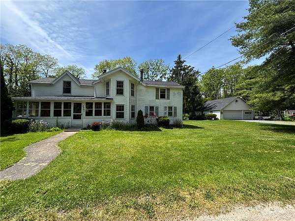6.49 Acres of Land with Home for Sale in Newark, New York