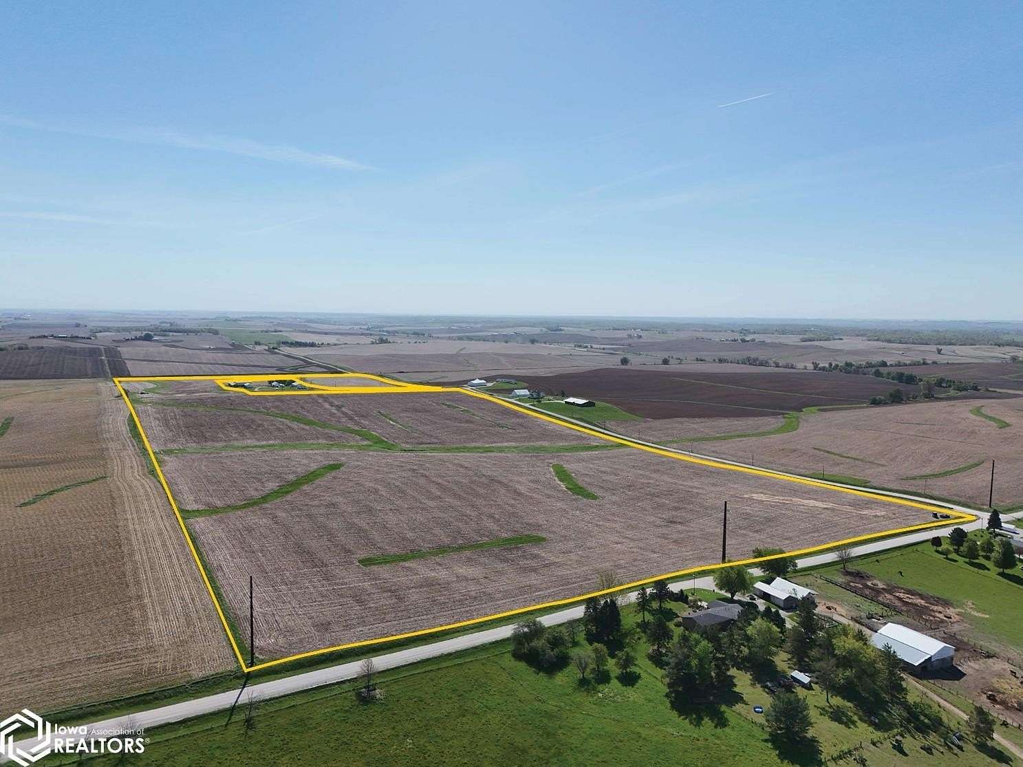 112 Acres of Agricultural Land for Sale in Blairstown, Iowa