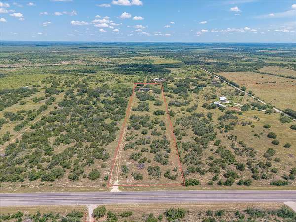 7.26 Acres of Land with Home for Sale in Brookesmith, Texas