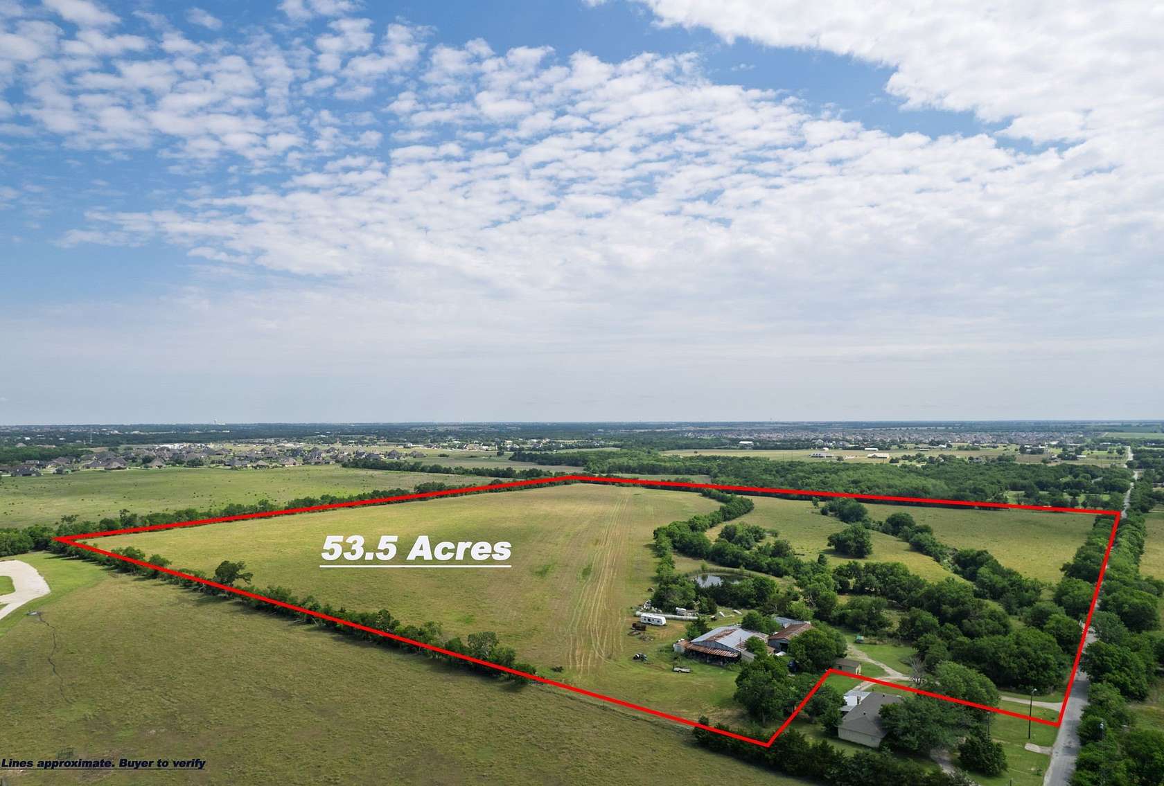 53.4 Acres of Land for Sale in McLendon-Chisholm, Texas