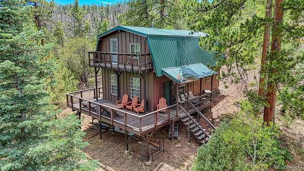 15.2 Acres of Land with Home for Sale in Cotopaxi, Colorado