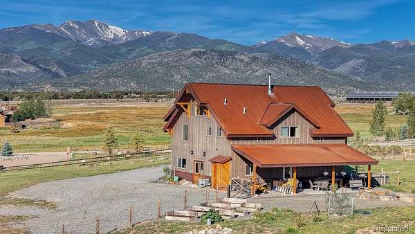 10 Acres of Land with Home for Sale in Salida, Colorado