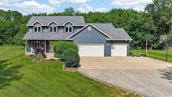 7.49 Acres of Land with Home for Sale in Ames, Iowa