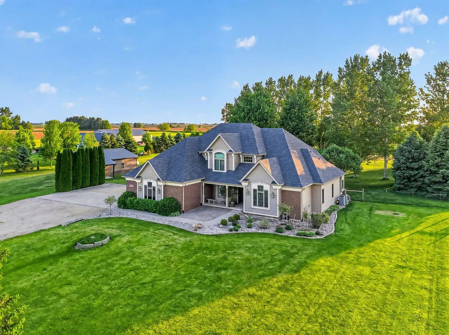5.83 Acres of Land with Home for Sale in DeKalb, Illinois