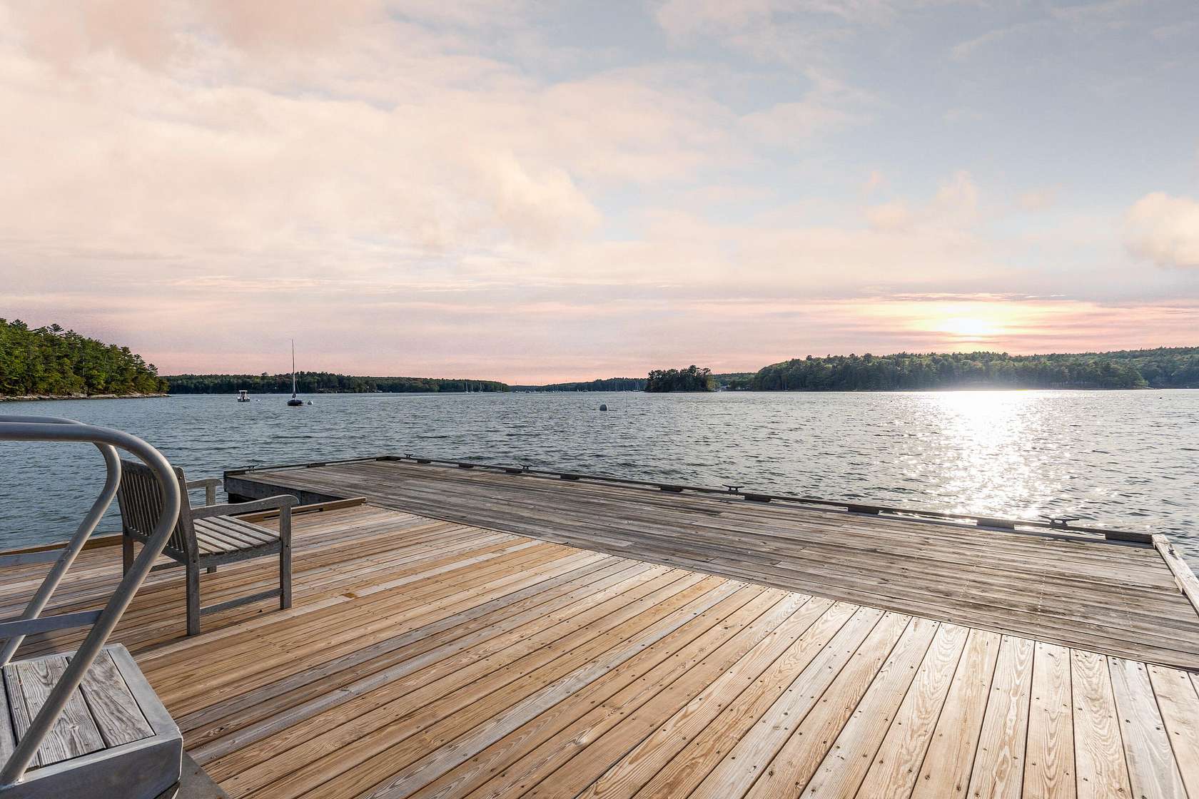 17 Acres of Land with Home for Sale in Westport Island, Maine