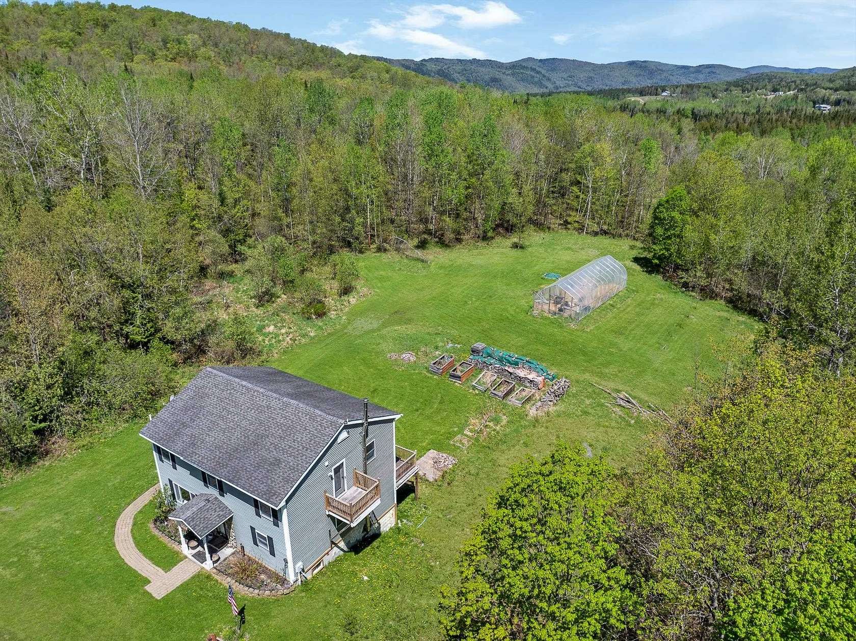 5.1 Acres of Land with Home for Sale in Stewartstown, New Hampshire