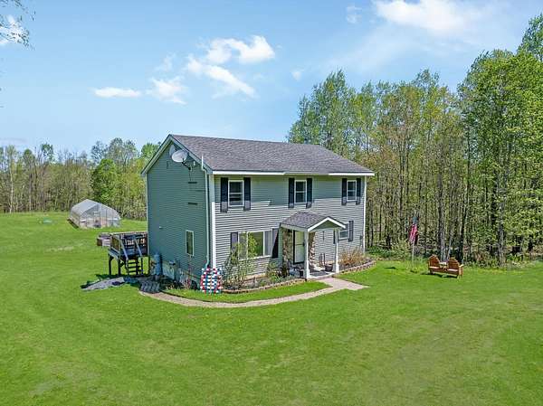 5.1 Acres of Land with Home for Sale in Stewartstown, New Hampshire