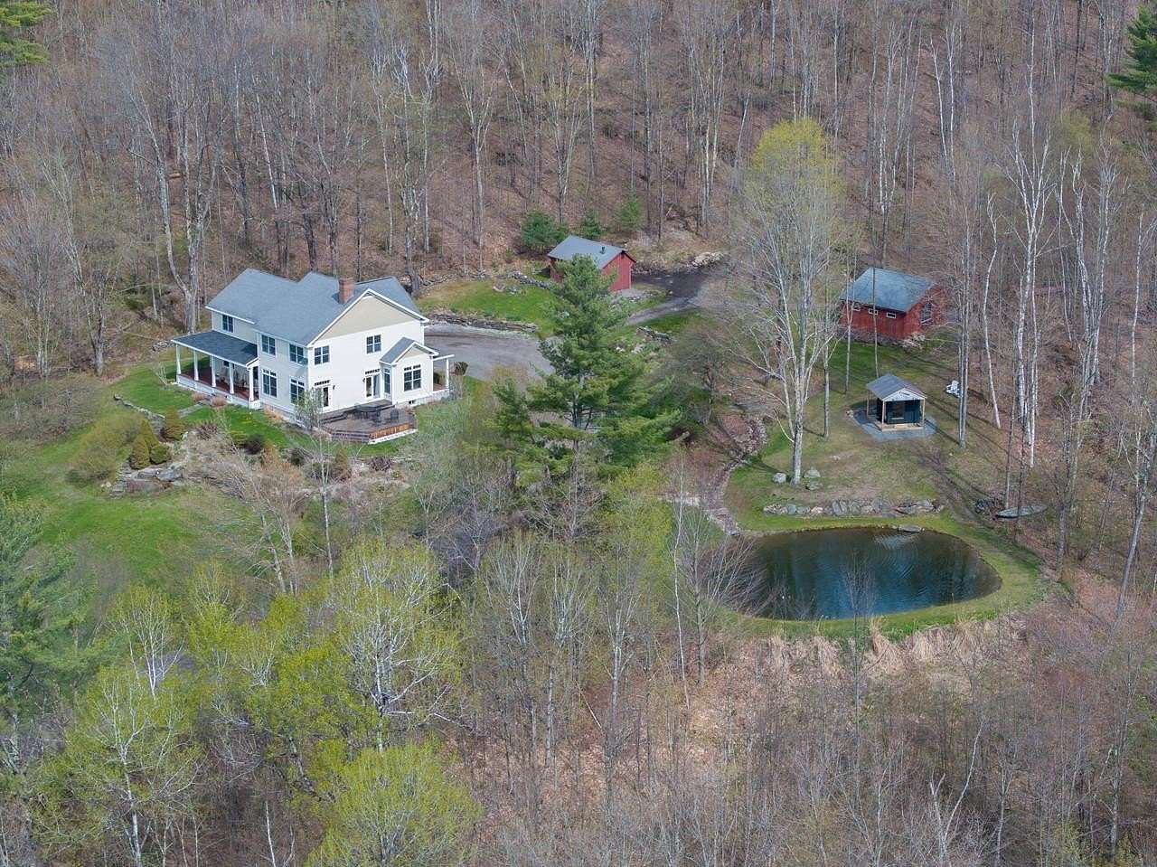 16 Acres of Land with Home for Sale in Underhill, Vermont