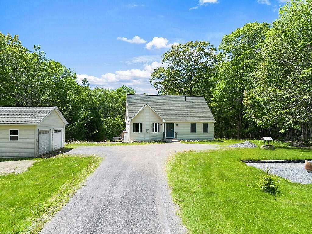 2.49 Acres of Land with Home for Sale in Oakland, Maine