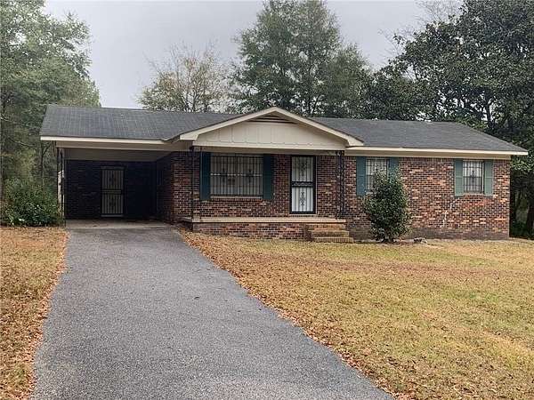 5.1 Acres of Land with Home for Lease in Eight Mile, Alabama