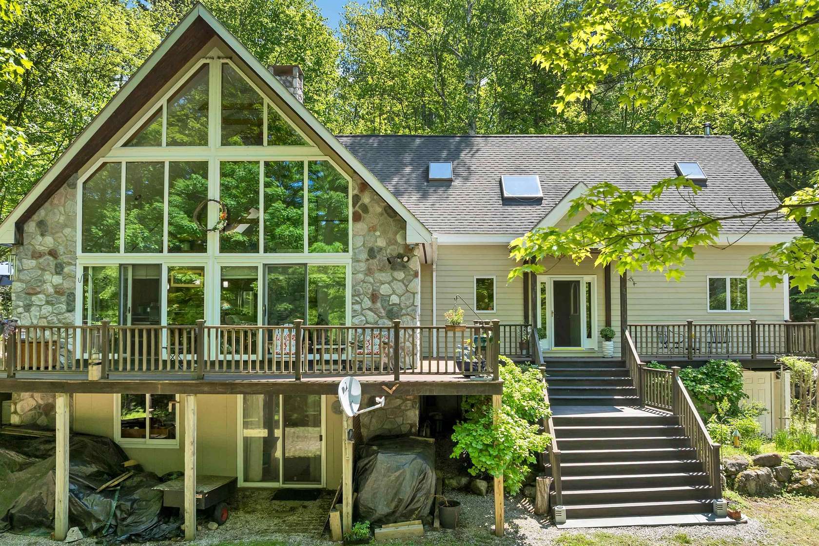3 Acres of Land with Home for Sale in Stoddard, New Hampshire