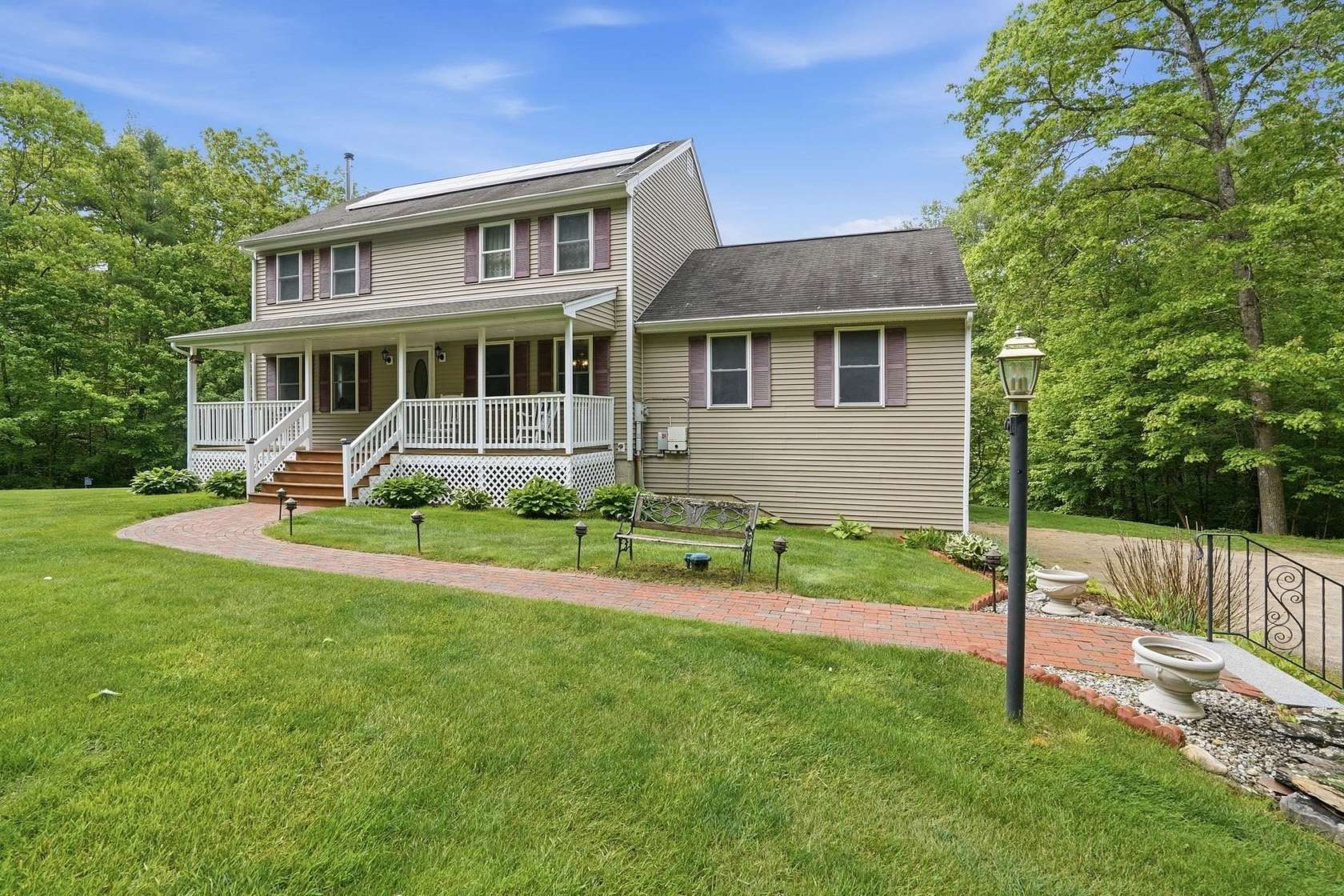 6 Acres of Land with Home for Sale in Loudon, New Hampshire