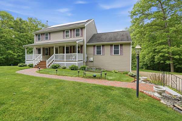 6 Acres of Land with Home for Sale in Loudon, New Hampshire