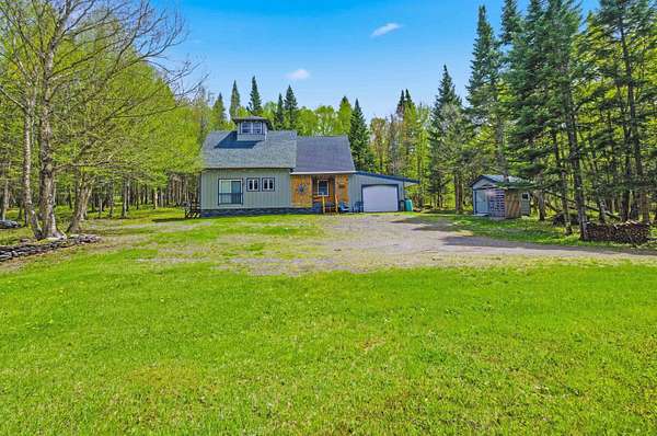 5 Acres of Land with Home for Sale in Pittsburg, New Hampshire